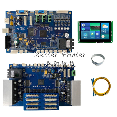UV Flatbed Printer Control System Inkjet Printhead XP600 Printer Board Kit For PET Film Heat Transfer Printer