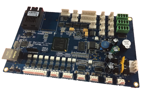 Gigabit Network I3200 Inkjet Printer Board For High Speed Pants And Socks Printer